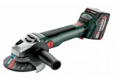 Metabo W 18 LT BL 11-125 Akku-Winkelschleifer mit Akku (18V/2x4,0Ah/125mm) 613052510