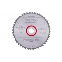 Metabo Sägeblatt „Präzisionsschnitt Holz – Profi“, 235x30, Z44 WZ 15° 628494000