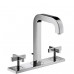 Hansgrohe Axor Citterio 3-Loch Waschtischarmatur mit kurzem Auslauf 39134000