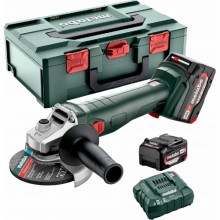 Metabo W 18 L 9-125 Q Akku-Winkelschleifer (18V 2x5,2 Ah)+MetaBox165L 602249650