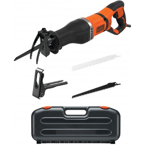 Black & Decker Säbelsäge 750 W mit Geschwindigkeitsregelung, Koffer BES301K