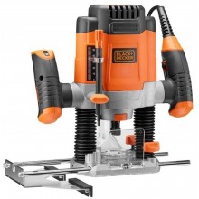 Black & Decker KW1200E Oberfräse 1.200 Watt, 55mm