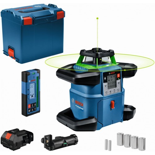 BOSCH GRL 650 CHVG Rotationslaser L-BOXX, 4 x Batterie LR20, LR 65 G 0601061V01