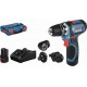 BOSCH GSR 12V-15 FC PROFESSIONAL Akku-Bohrschrauber 06019F6000