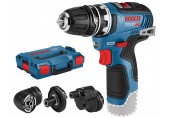 BOSCH GSR 12V-35 FC Akku-Bohrschrauber, L-Boxx mit adapter 06019H3003