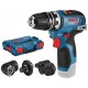 BOSCH GSR 12V-35 FC Akku-Bohrschrauber, L-Boxx mit adapter 06019H3003