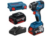 BOSCH GDR 18V-200 Drehschlagschrauber L-Case, 2x GBA 18V 4,0Ah, GAL 18V-40 06019J2107