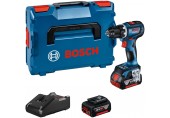 BOSCH GSR 18V-90 C Akku-Bohrschrauber, L-BOXX, GAL 18V-40, 2x Aku 5.0Ah 06019K6002