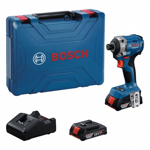 BOSCH GDR 18V-215 PROFESSIONAL Drehschlagschrauber, 2x GBA 2.0Ah, L-BOXX 06019N2022