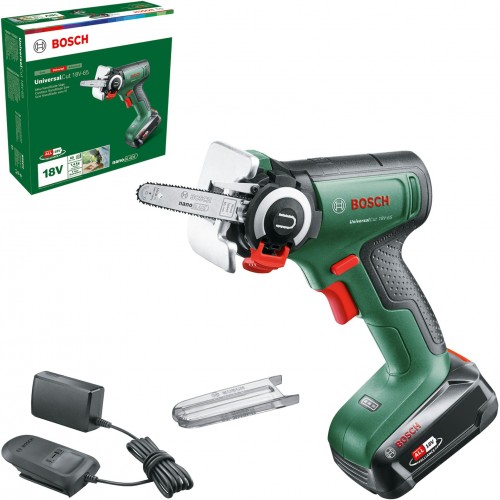 BOSCH UniversalCut 18V-65 (1x2,5 Ah) Akku-Säge mit NanoBlade-Technologie 06033D5202