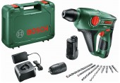 BOSCH Uneo 12 V Akku Bohrhammer mit 2 x Akku 2,0Ah Akku 060398400E