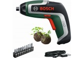 BOSCH IXO 7 Akku-Schrauber + 2 x Blumensaatkugeln 06039E0009