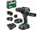 BOSCH AdvancedDrill 18V-80 QuickSnap Akku-Bohrschrauber, 2 x 2,5-Ah-Akku 06039E2004