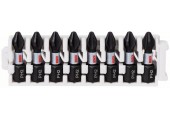 BOSCH Schrauberbit-Set Impact Control, 8-teilig 2608522324