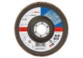 BOSCH Fächerschleifscheibe X431, Standard for Metal, 125 mm, 22,23 mm, 120 2608603659