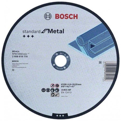 BOSCH Professional Trennscheibe gerade, Standard for Metal Straight 230 mm 2608619770