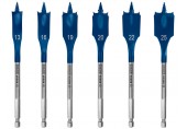 BOSCH EXPERT Self Cut Speed Flachfräsbohrer-Set, 13/16/19/20/22/25 mm, 6-tlg. 2608900333