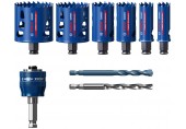 BOSCH EXPERT Tough Material Lochsäge-Set, 22/25/35/51/60/68 mm, 9-tlg. 2608900445