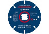 BOSCH EXPERT Carbide Multi Wheel X-LOCK Trennscheibe, 125 mm, 22,23 mm 2608901193