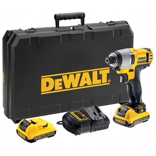 DeWALT DCF815D2-QW Akku-Schlagschrauber 1/4" (107Nm/10,8V/2x2Ah) koffer