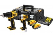 DeWALT DCK2062E2T-QW Akku-Combo-Set (18V/2x1,7Ah Powerstack) Tstak