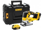 DeWALT DCS334P2-QW Akku-Stichsäge XR (18V/2x5,0Ah) Tstak