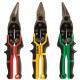 DeWALT DWHT14676-0 Blechscheren ERGO 3er Pack gerade (gelb), links (rot),