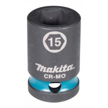 Makita E-16112 Steckschlüssel 1/2", Vierkant, IMPACT BLACK, 15mm