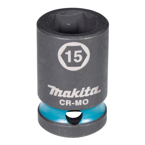 Makita E-16112 Steckschlüssel 1/2", Vierkant, IMPACT BLACK, 15mm