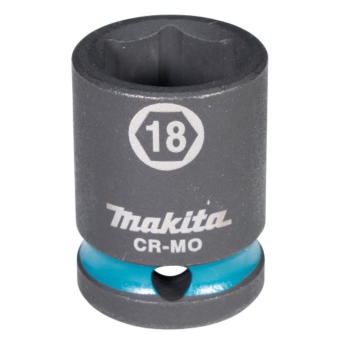 Makita E-16140 Steckschlüssel 1/2", Vierkant, IMPACT BLACK, 18mm