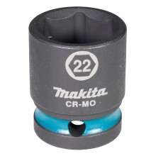 Makita E-16184 Steckschlüssel 1/2", Vierkant, IMPACT BLACK, 22mm = alt B-40191