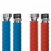 MERABELL Aqua Flexi Anschlussset R3/4"-G3/4" 30-60cm-2 Stk. Schlauch (blau, rot)M0045