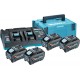 Makita 191U42-2 Akku Starter Set Li-ion XGT 40V 4xBL4050F+1xDC40RB+Makpac