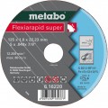 Metabo Flexiarapid super 125x1,0x22,23 Inox, Trennscheibe, gerade 616220000