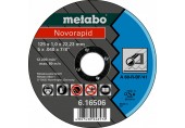 Metabo Novorapid Stahl Trennscheibe 125 x 1,0 x 22,23 mm, 616506000