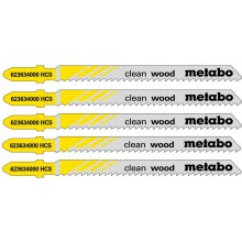 Metabo Stichsägeblätter "clean wood" 74/ 2,5 mm (5st.) 623634000