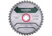 Metabo Kreissägeblatt "Precision Cut Wood - classic" 254x30, Z40 WZ 20° 628325000