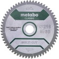 Metabo Sägeblatt "Multi Cut Classic" 216x30 Z60 FZ/TZ 5°NEG /B 628655000