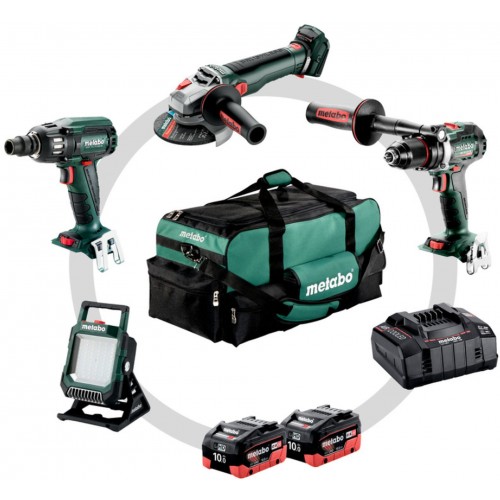 Metabo Combo Set 4.3.2 18V Akku-Maschinen im Set (18V/2x10,0Ah) Tasche 685209000