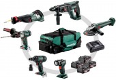 Metabo Combo Set 6.1 Akku-Maschinen im Set (18V/4x4,0Ah) Tasche 685211000