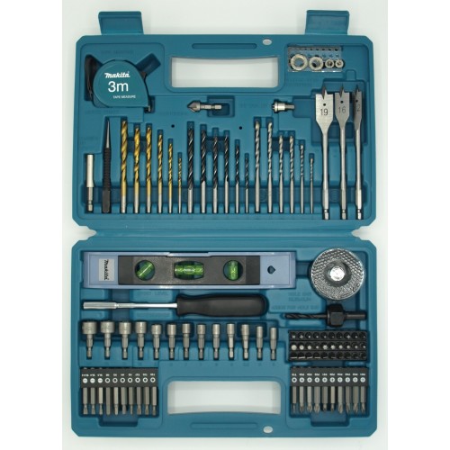 Makita E-10730 Koffer Bit- und Bohrerset 102-teiliges