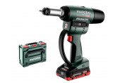 Metabo 601788800 NMP 18 LTX BL M10 Akku-nietmutternpistole 2x4.0 Ah, MetaBOX