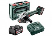 Metabo W 18 7-125 Akku-winkelschleifer (18V/2x4,0Ah/125mm) +MetaBOX 602371510