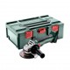 Metabo W 18 L BL 9-125 Akku-winkelschleifer 18V/125mm/Ohne Akku) +MetaBOX 165, 602374840