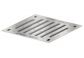 ACO Self Ersatzrost 250 x 250 mm für Punktablauf, Stahl verzinkt 01599