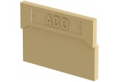 ACO Self 200 Kombistirnwand für Rinnenanfang/-ende 03697