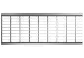 ACO Self Maschenrost (30/10 mm) 1 m Stahl verzinkt 310310