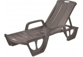 CURVER FLORIDA Liegestuhl, 190 x 67 x 42 cm, cappuccino 17180024