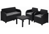 ALLIBERT GEORGIA Lounge-Set, graphit/grau 17199879