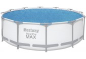 BESTWAY Solarabdeckplane 356 cm, für runde 366 cm Aufstellpools 58242